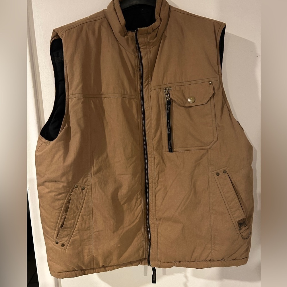Wind River dowfill reversible vest size L